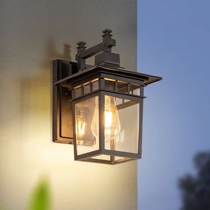 Waterdichte lantaarn-wandlamp voor buiten