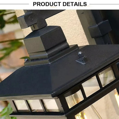 Waterdichte lantaarn-wandlamp voor buiten
