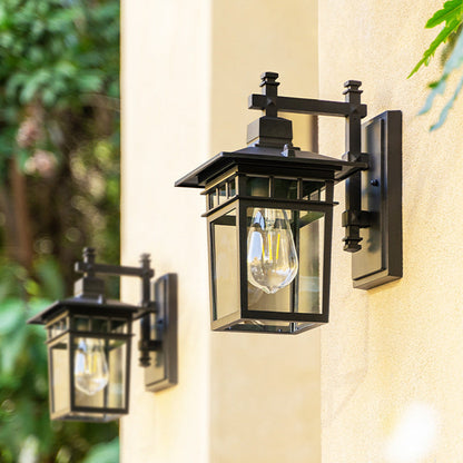 Waterdichte lantaarn-wandlamp voor buiten