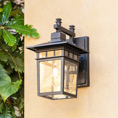 Waterdichte lantaarn-wandlamp voor buiten