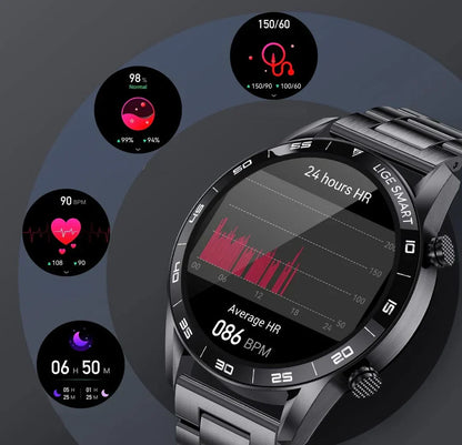 Luxe Heren Smartwatch – Axel