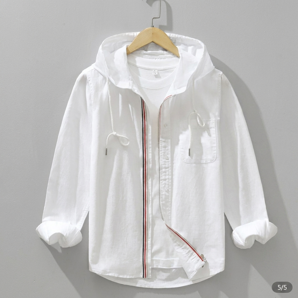 Modern Overhemdjack met Lange Mouwen voor Heren