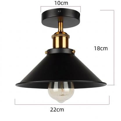 Plafondlamp in Moderne Industriële Stijl