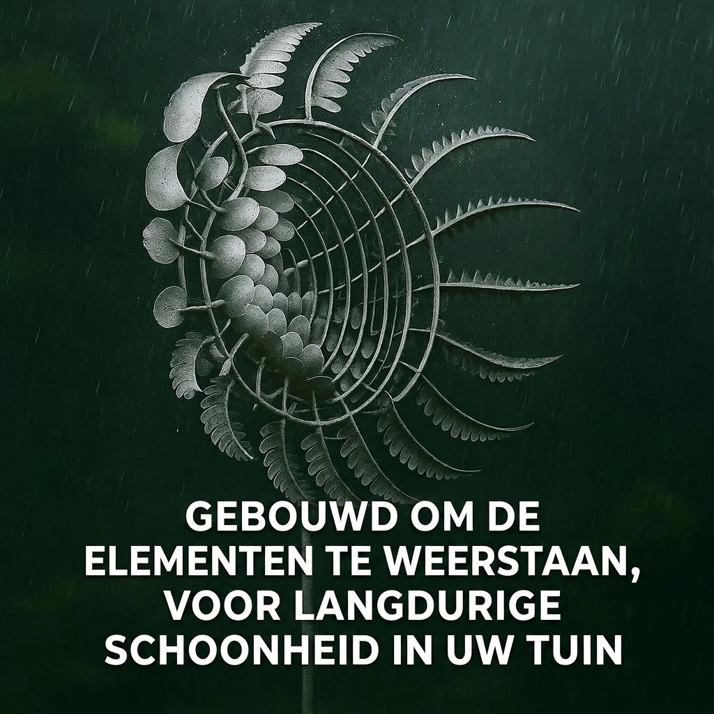 Anti-Roest Kinetisch Metaal Windspinner Windmolen