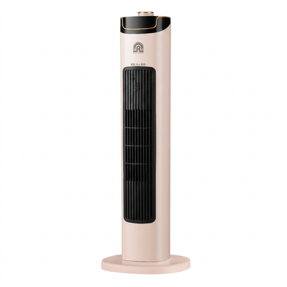 Draagbare verticale ventilator met directe verwarming
