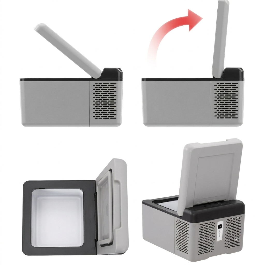 Draagbare compacte minikoelkast