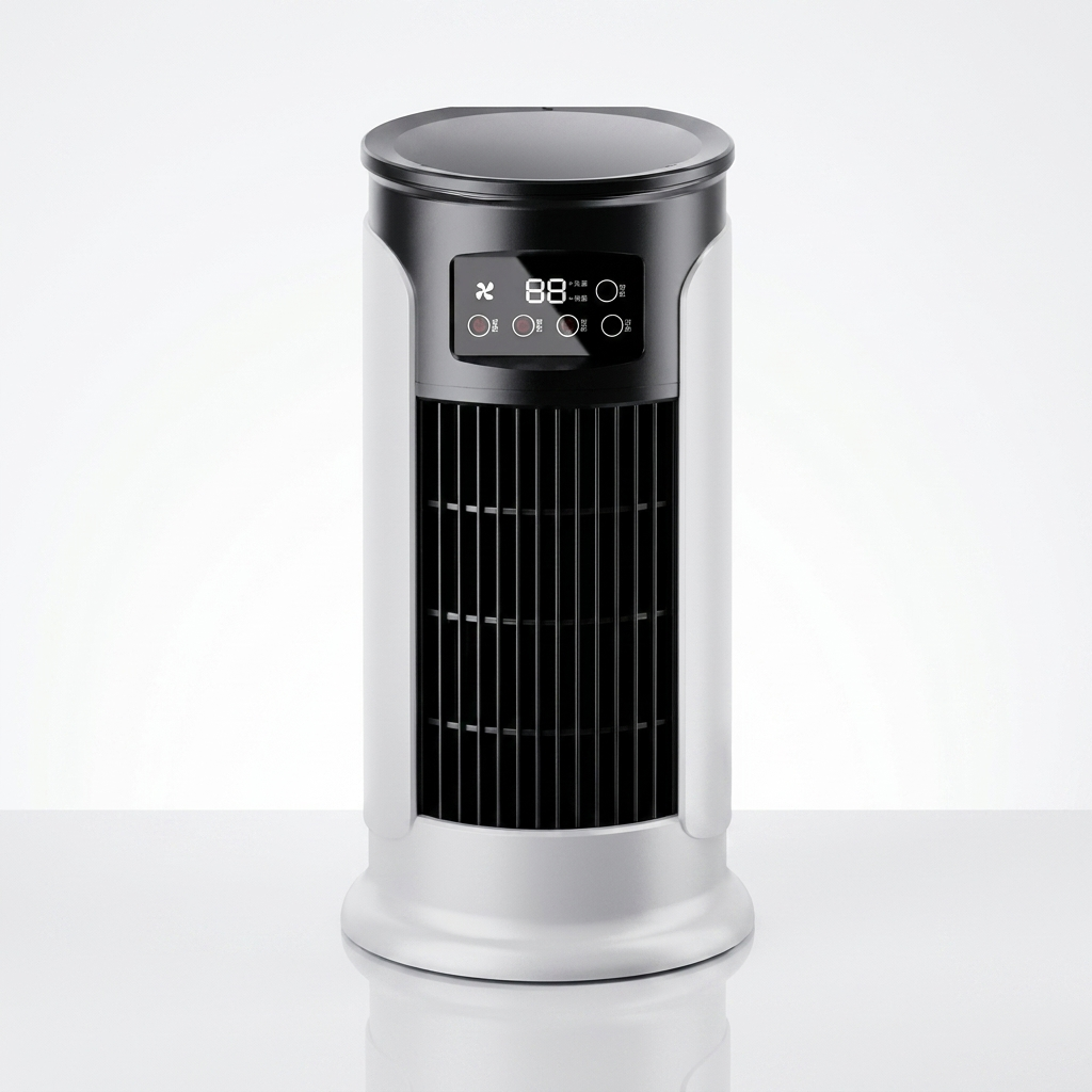 Draagbare airconditioner, USB-mini-koelkast, luchtreiniger, luchtbevochtiger