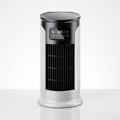 Draagbare airconditioner, USB-mini-koelkast, luchtreiniger, luchtbevochtiger