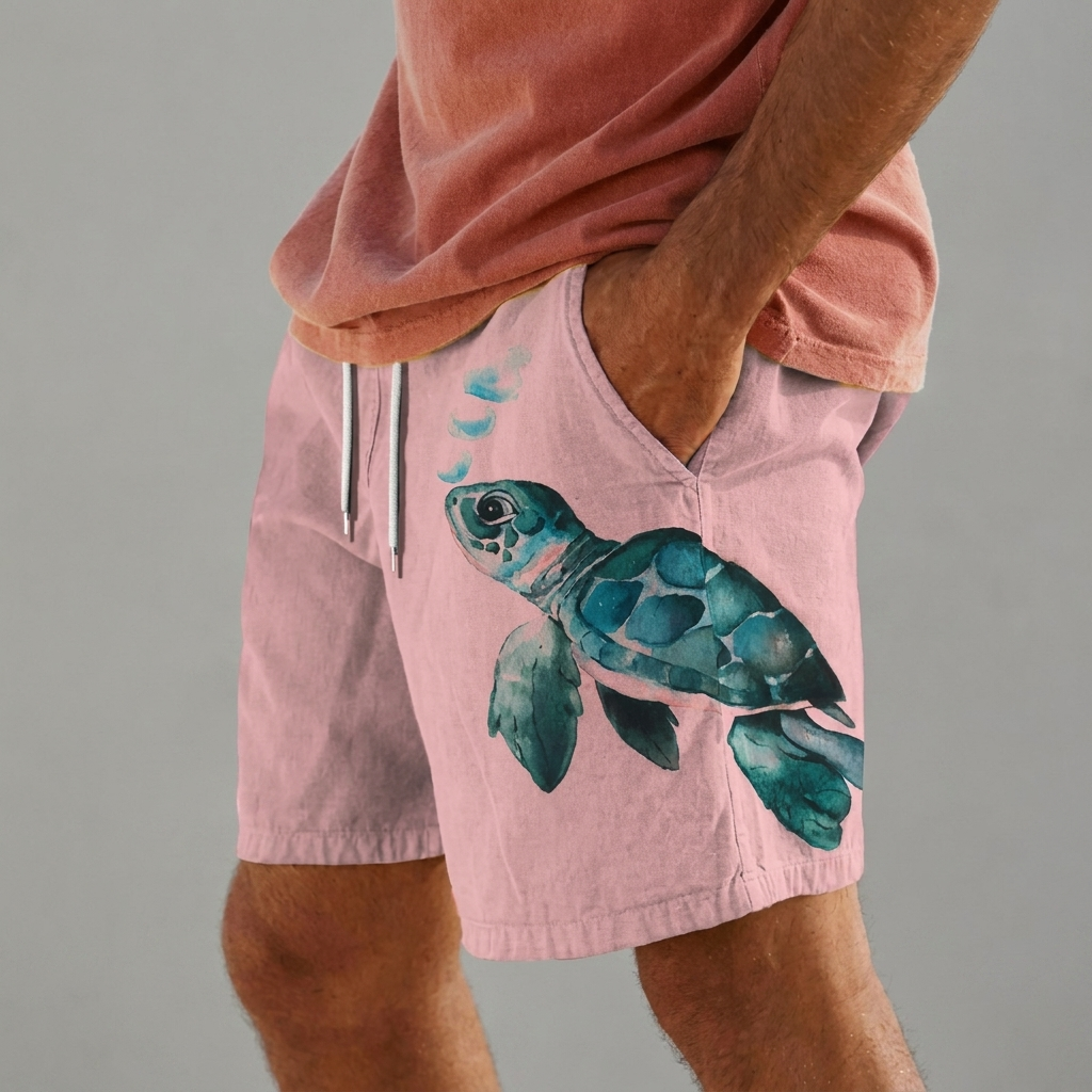 Heren Casual Zomer Shorts voor Strand en Vrije Tijd