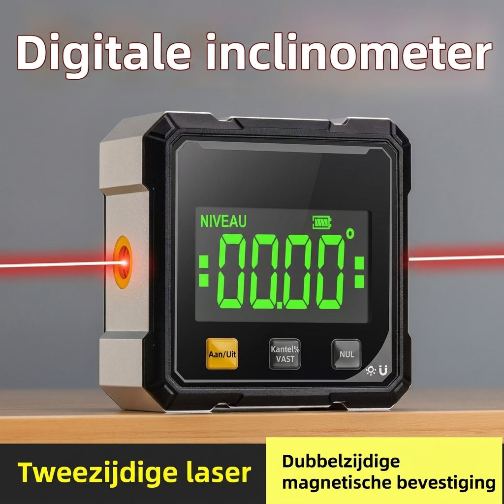 Digitale Hoekmeter met Magnetische Basis