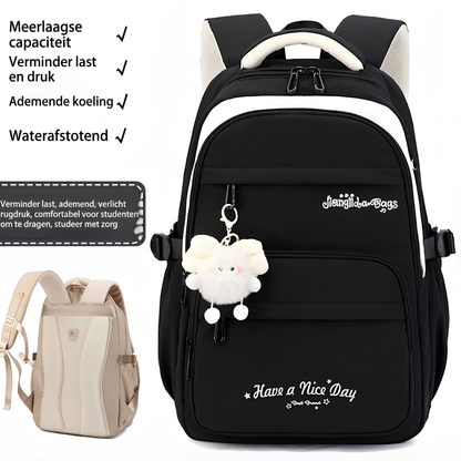 Driedelige Schoolrugzak met Cartoonprint
