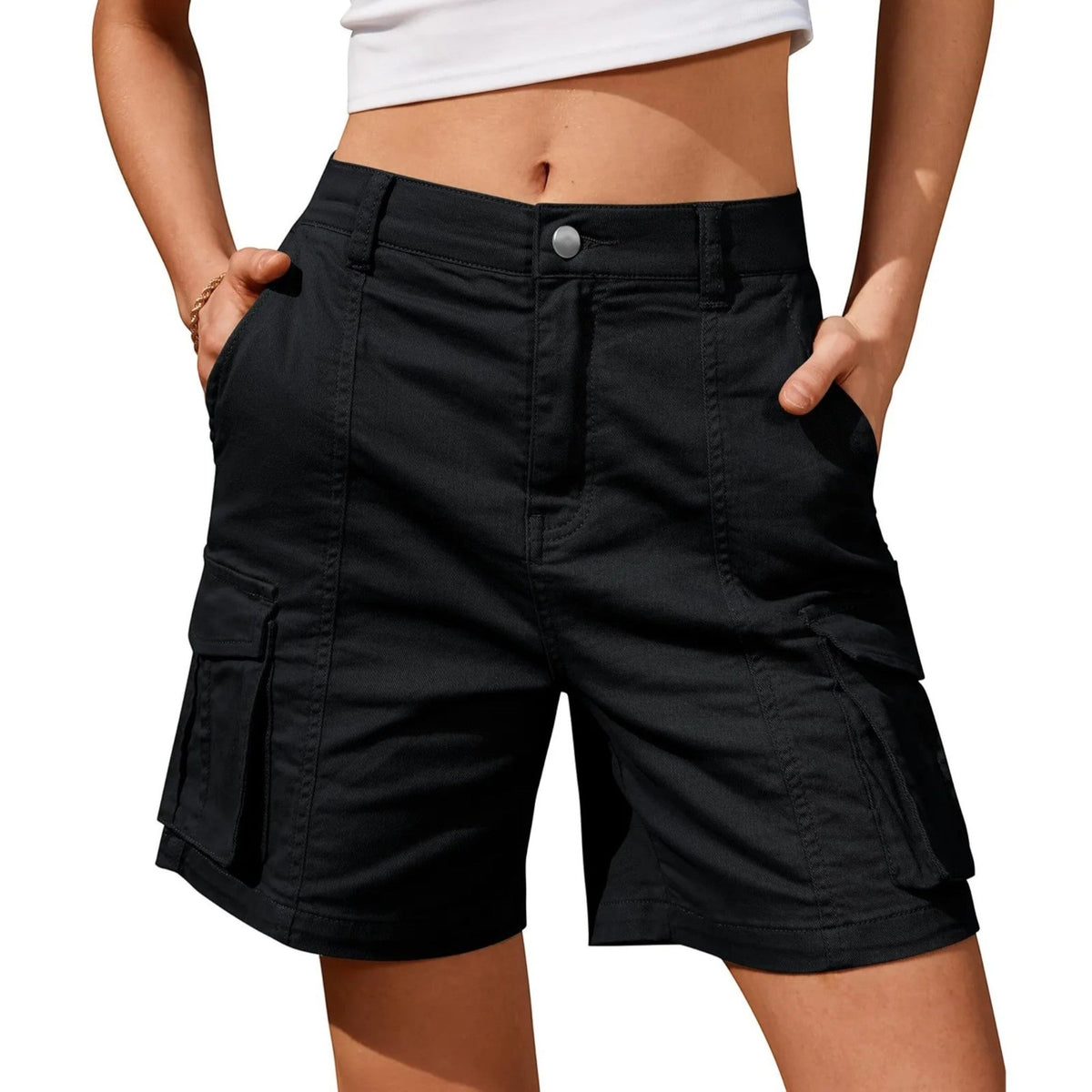 Casual cargobroek voor dames