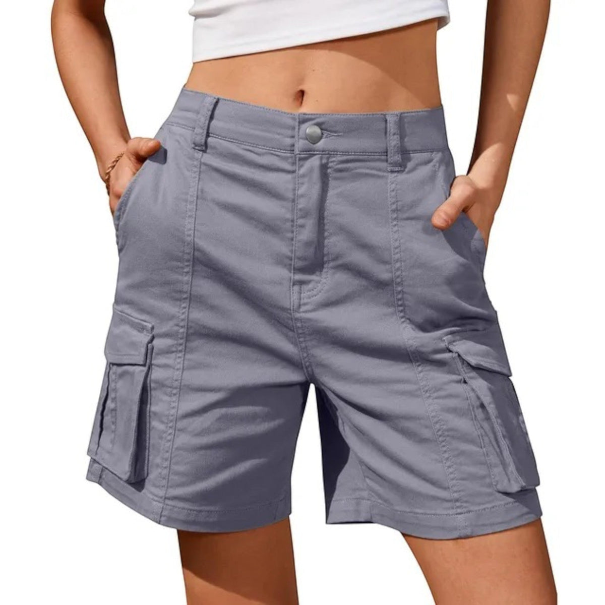 Casual cargobroek voor dames