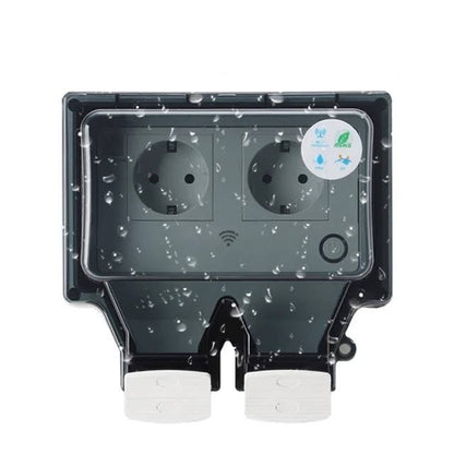Smart WiFi Buitenstekker met IP66 Waterdichtheid - Voltura