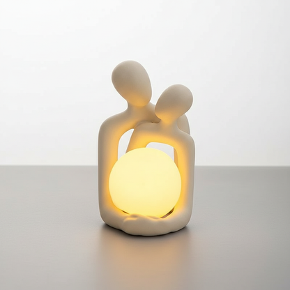 Keramische tafellamp sculptuur - Ceramoon