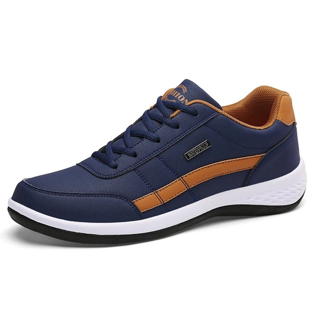 Sneakers Heren - Leer en orthopedisch - Renzo