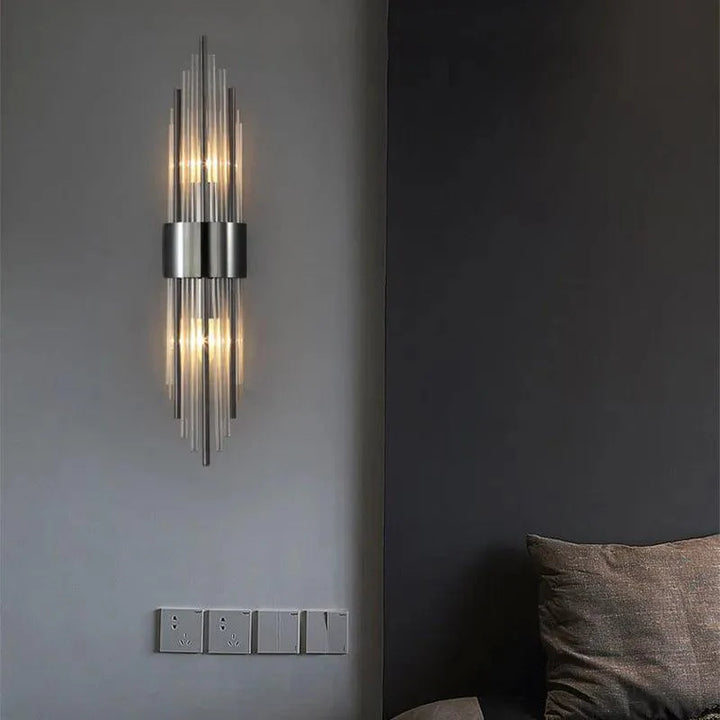 Kristallen LED Wandlamp - Luméra