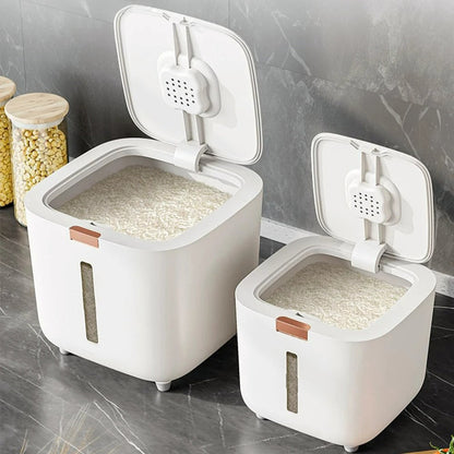 Luchtdichte Graandispenser met Deksel (5–10 kg) - GranoBox