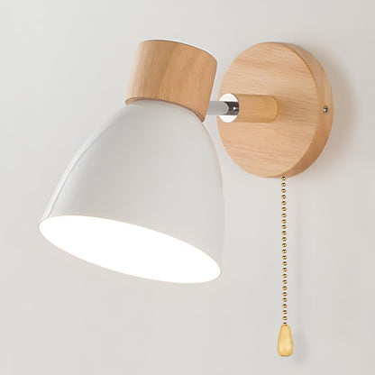 Scandinavische wandlampen met trekschakelaar