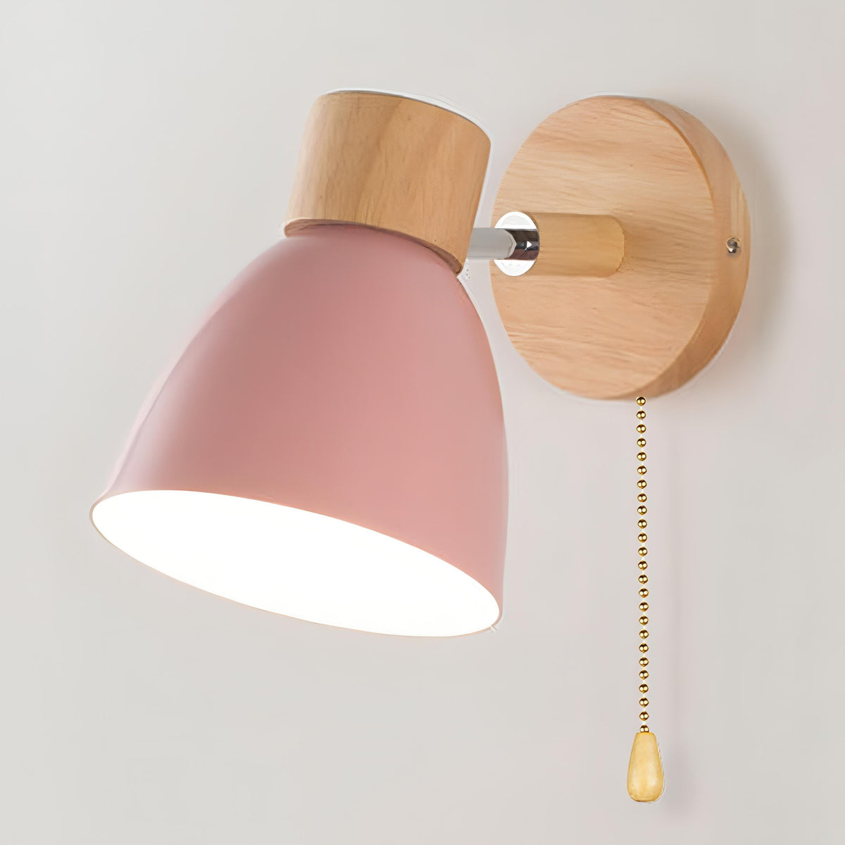 Scandinavische wandlampen met trekschakelaar