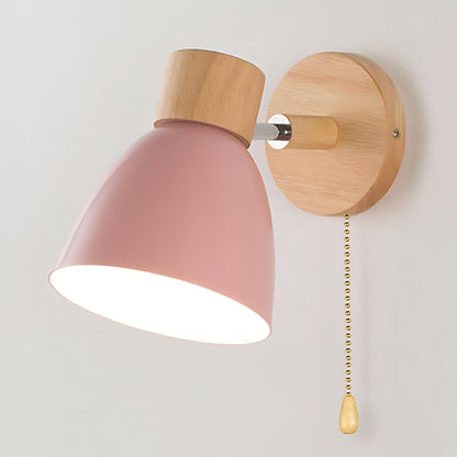 Scandinavische wandlampen met trekschakelaar