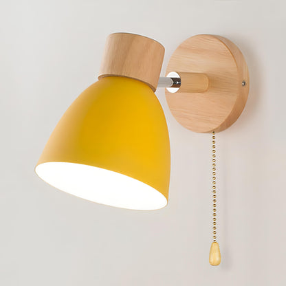 Scandinavische wandlampen met trekschakelaar