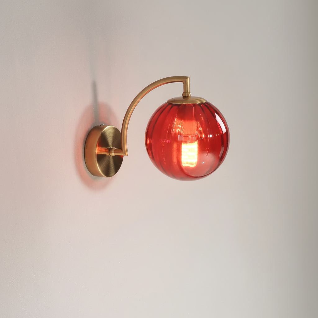 Noordse minimalistische wandlamp - AuraOrb