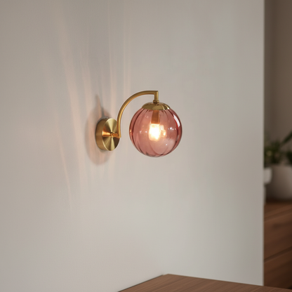 Noordse minimalistische wandlamp - AuraOrb
