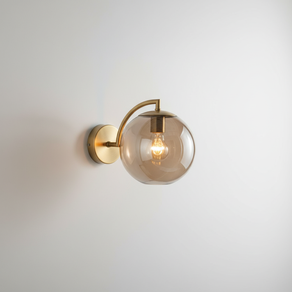 Noordse minimalistische wandlamp - AuraOrb
