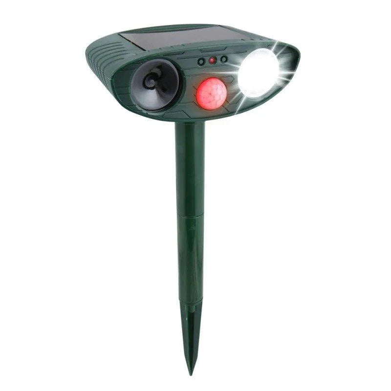 Solar ultrasone hertenverjager voor de tuin