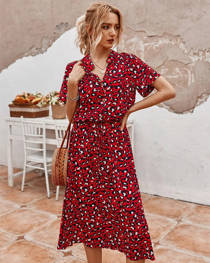Zomerjurk met print | Luchtig en comfortabel