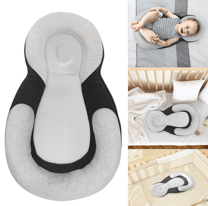 Ergonomisch draagbaar babybedje met hoofdsteun tegen afplatting van het hoofd – Slaapcocon