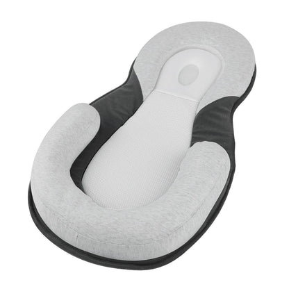 Ergonomisch draagbaar babybedje met hoofdsteun tegen afplatting van het hoofd – Slaapcocon