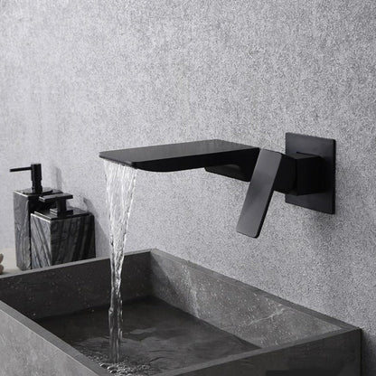 Sensor Wandkraan met Watervaluitloop – Fluxis