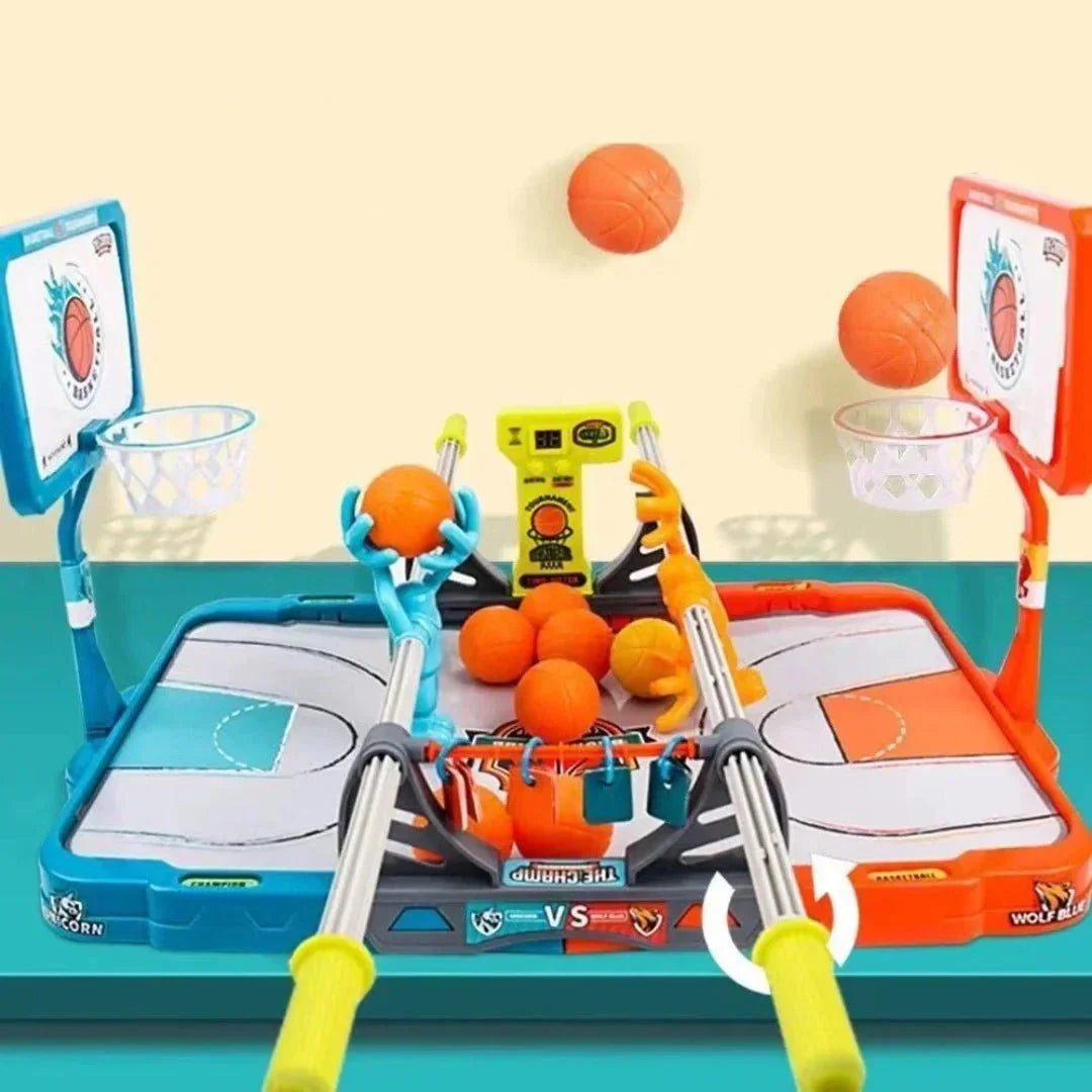 Mini-basketbalspel voor kinderen – reactiesnelheid en speelplezier