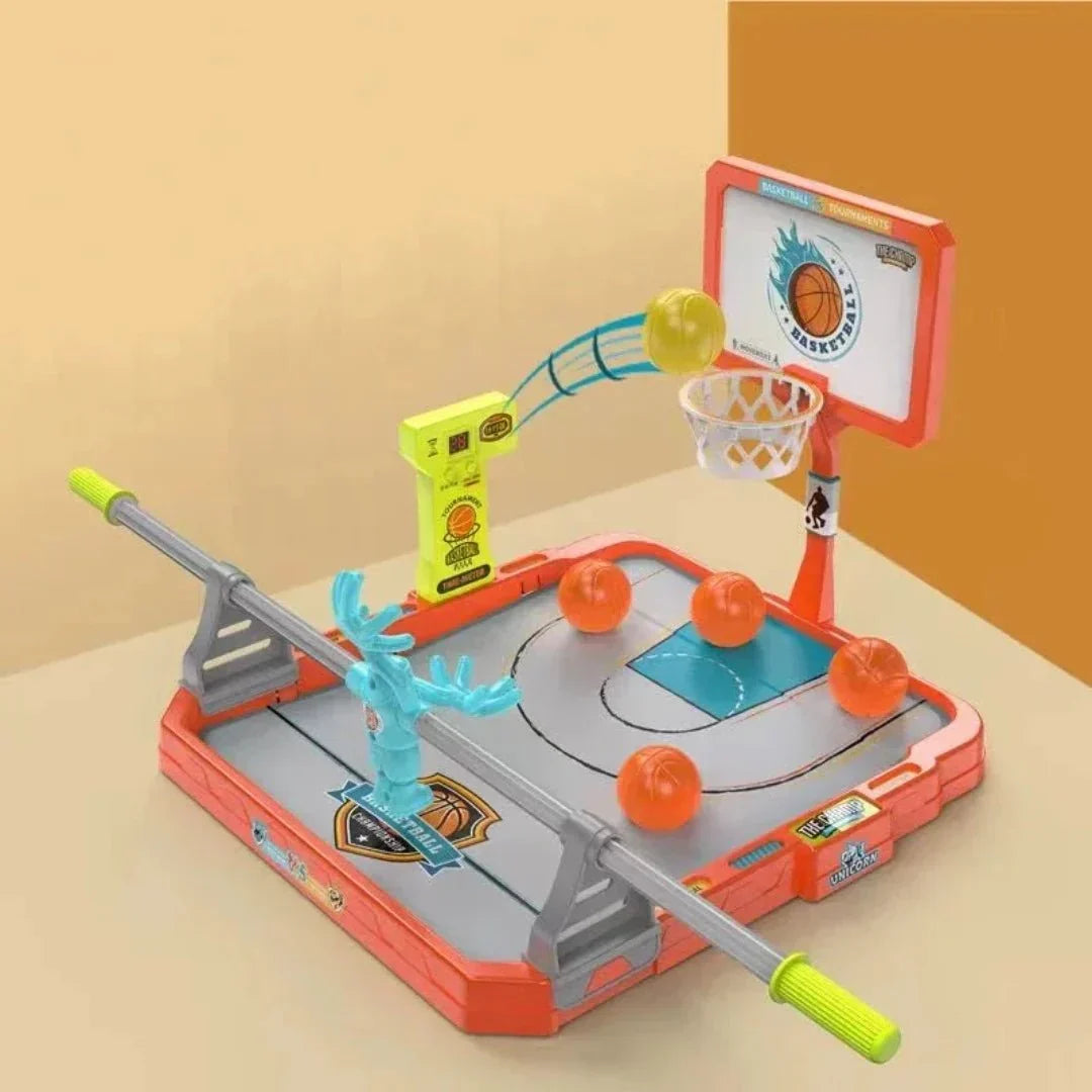 Mini-basketbalspel voor kinderen – reactiesnelheid en speelplezier