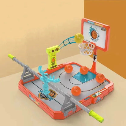 Mini-basketbalspel voor kinderen – reactiesnelheid en speelplezier