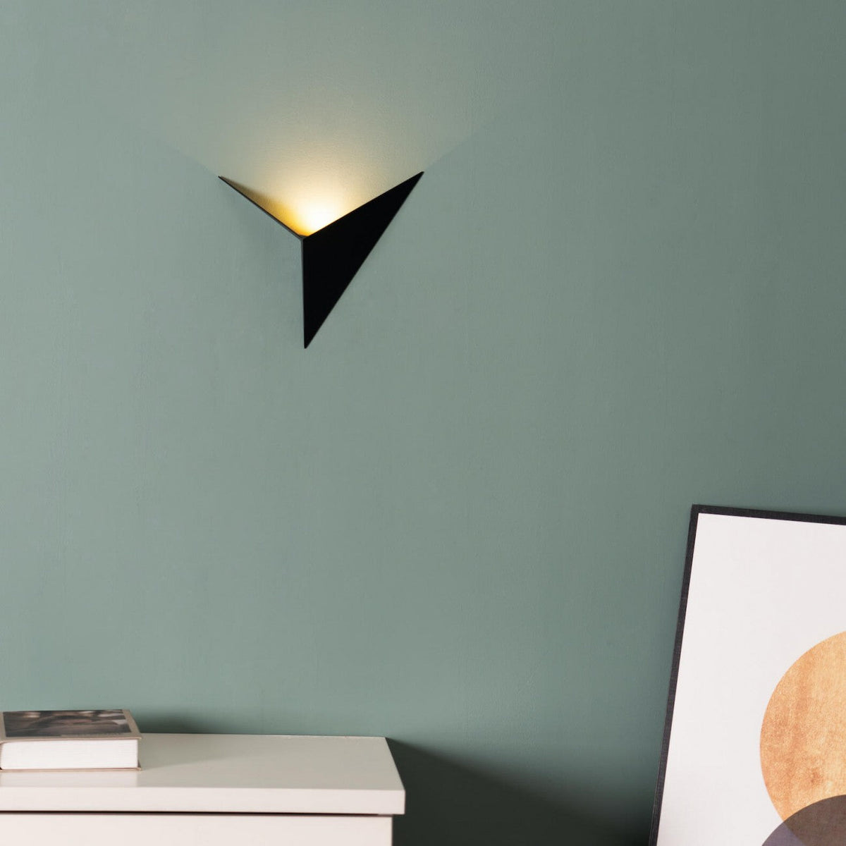 Moderne Driehoekige Wandlamp - TrigoLux