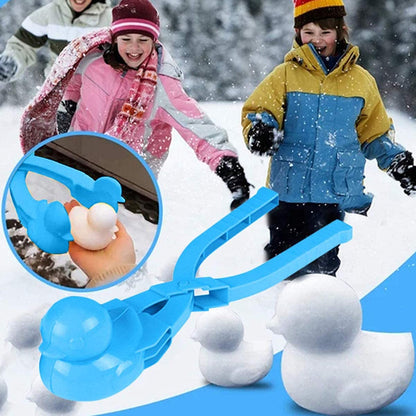 Duck Shaped Snowball Maker Clip  Mold Tool  Fun Sports Toys